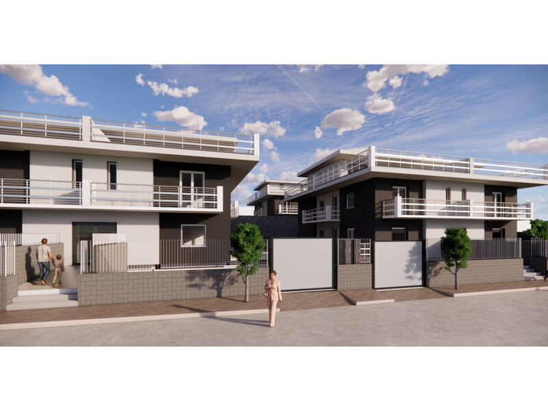 Giarre/Trepunti, appartamento su due livelli con terrazzo panoramico